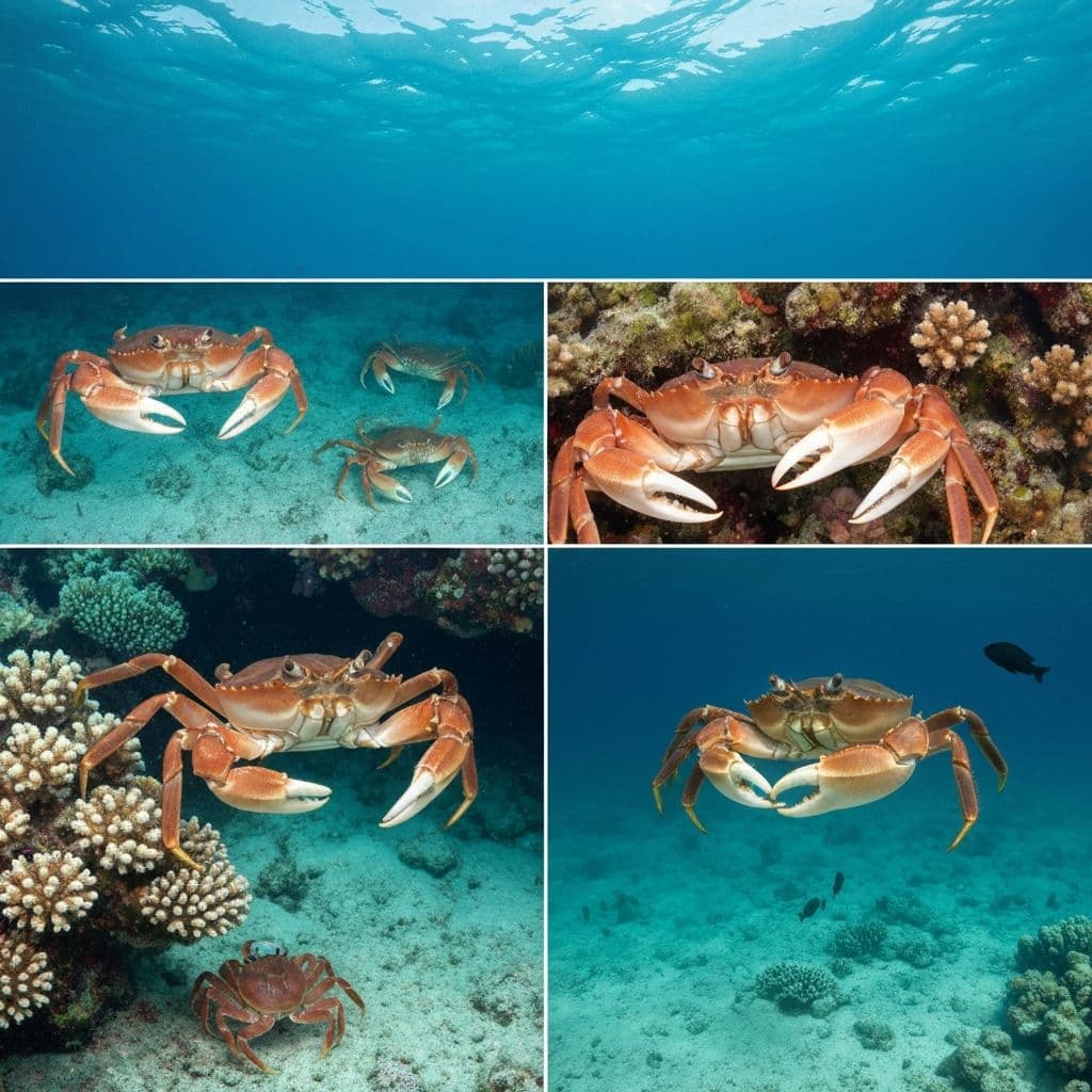 Does A Crabs Flattened Back Legs Help It Swim