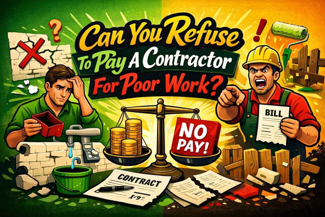 Can You Refuse To Pay A Contractor For Poor Work