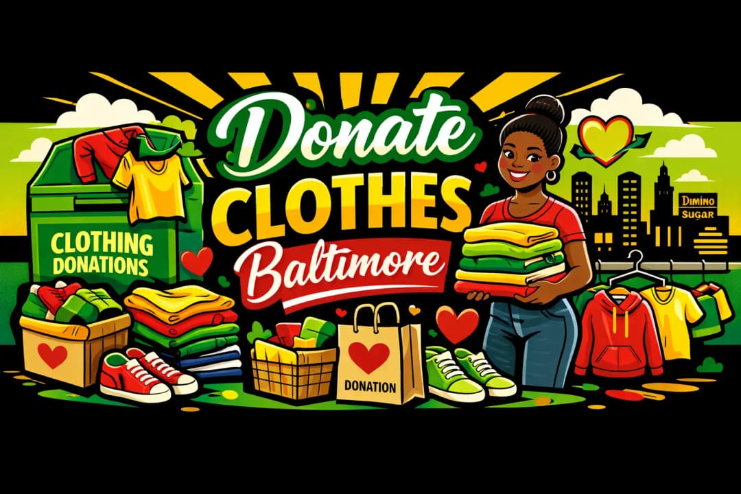 Where to Donate Clothes in Baltimore