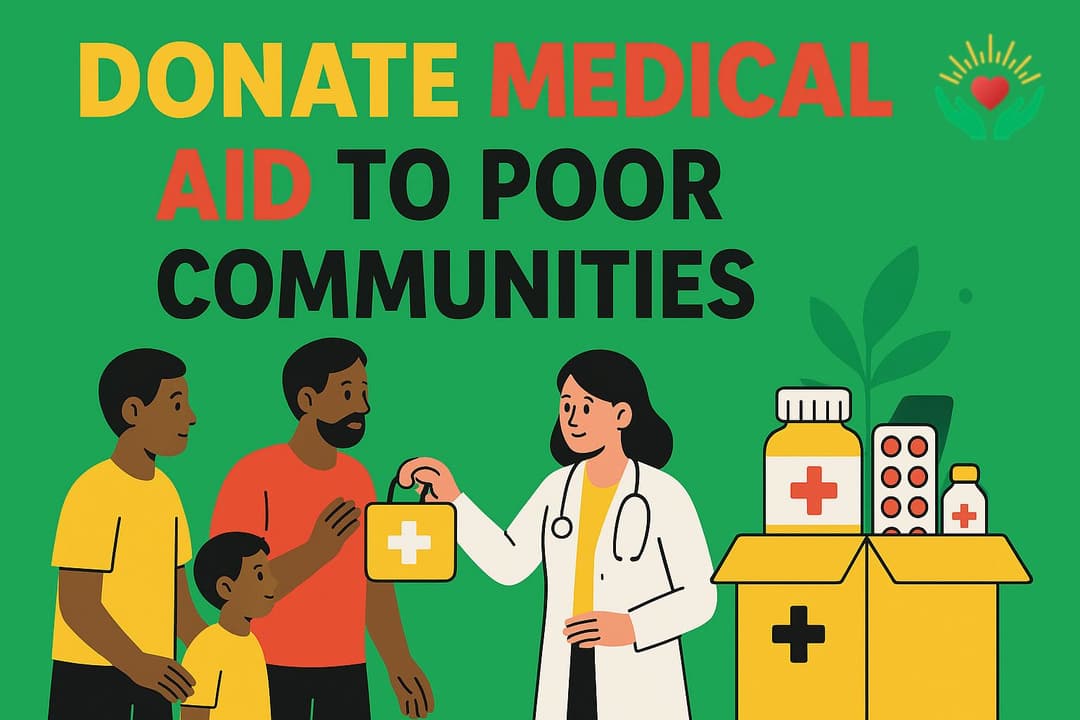 Donate Medical Aid to Poor Communities