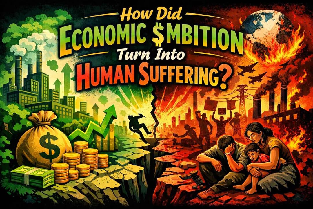 How Did Economic Ambition Turn Into Human Suffering