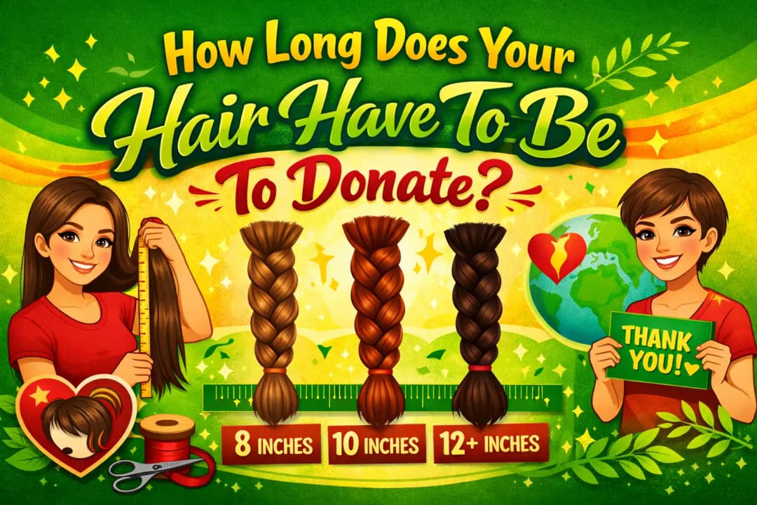 How Long Does Your Hair Has To Be To Donate