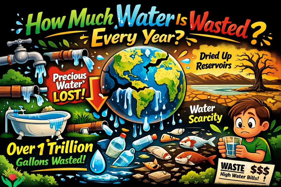 How Much Water Is Wasted Every Year