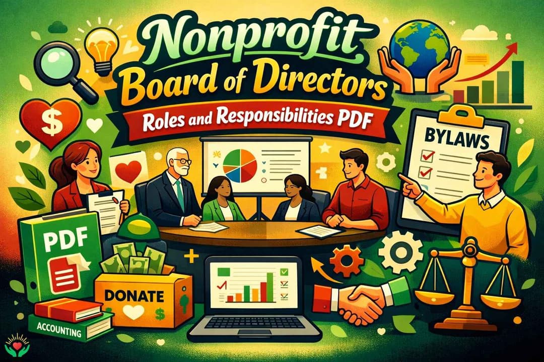 Nonprofit Board of Directors Roles and Responsibilities Pdf