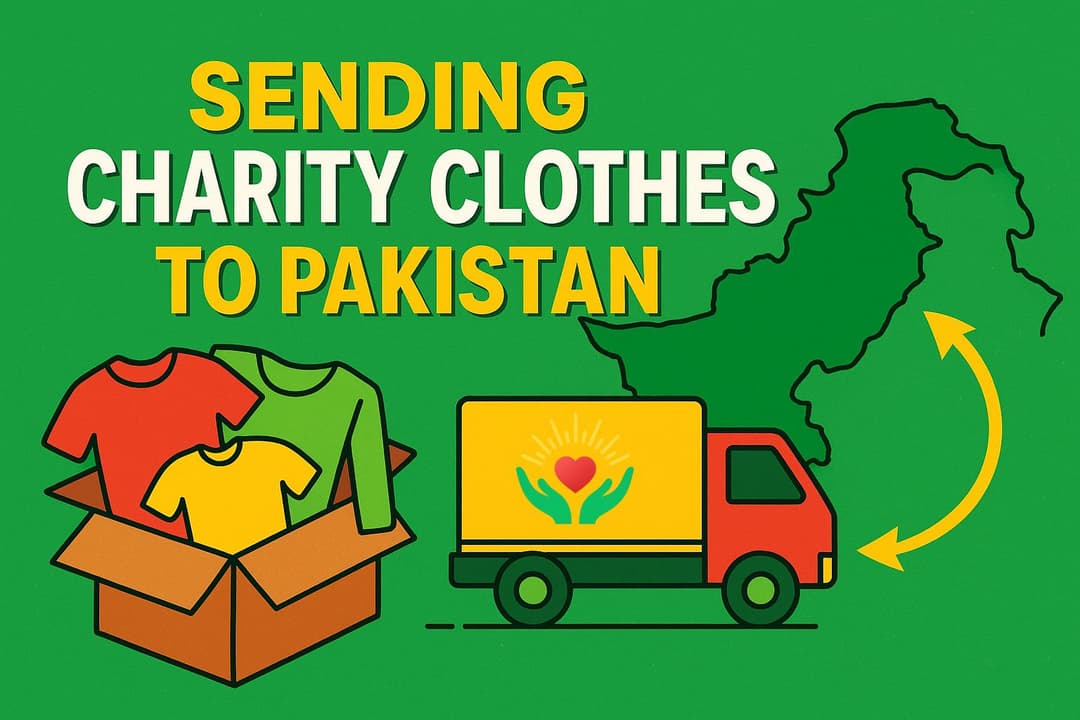 Sending Charity Clothes to Pakistan