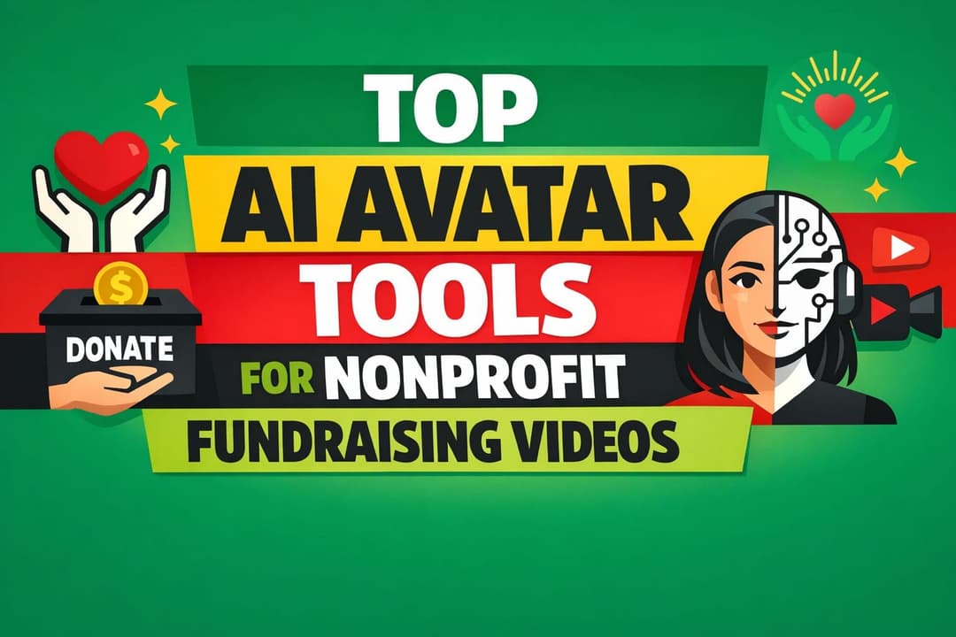 Top AI Avatar Tools for Nonprofit Fundraising Videos