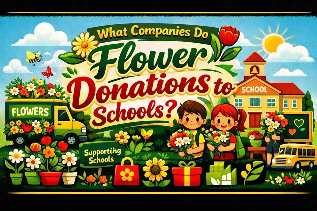 What Companies Do Flower Donations to Schools