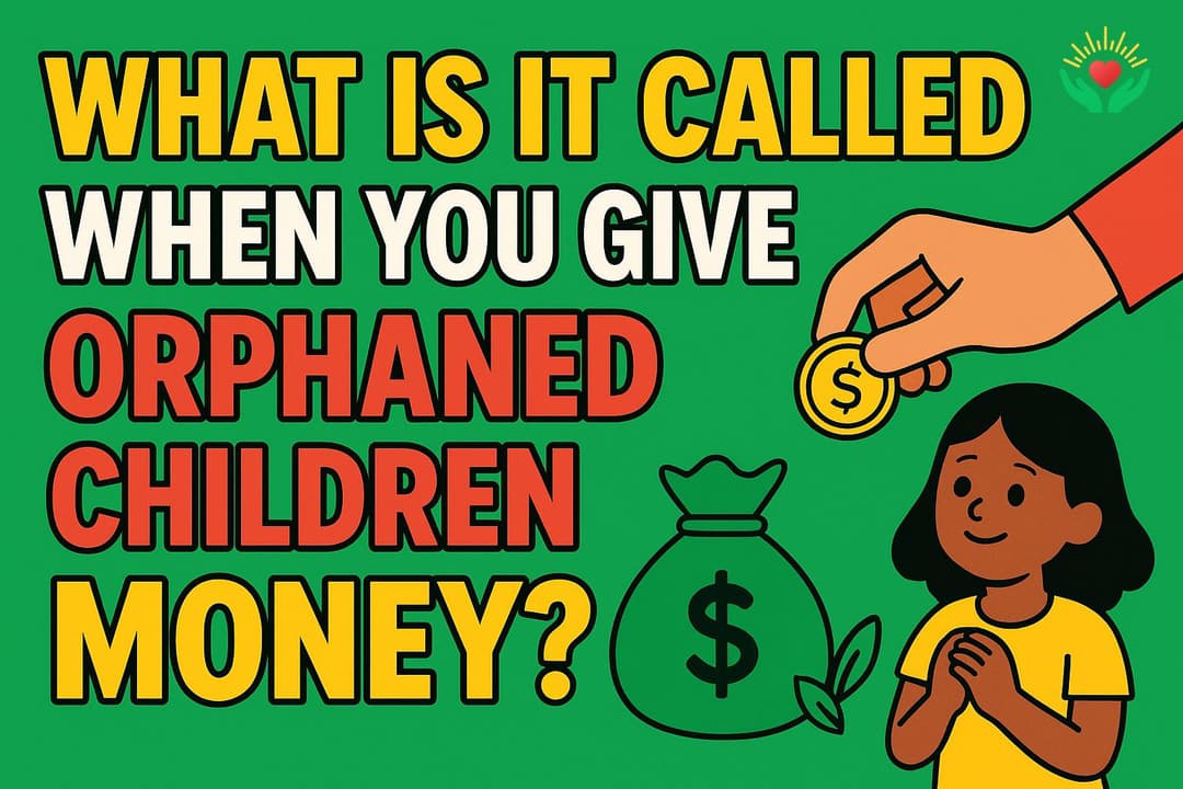 What is it Called When You Give Oprhaned Children Money