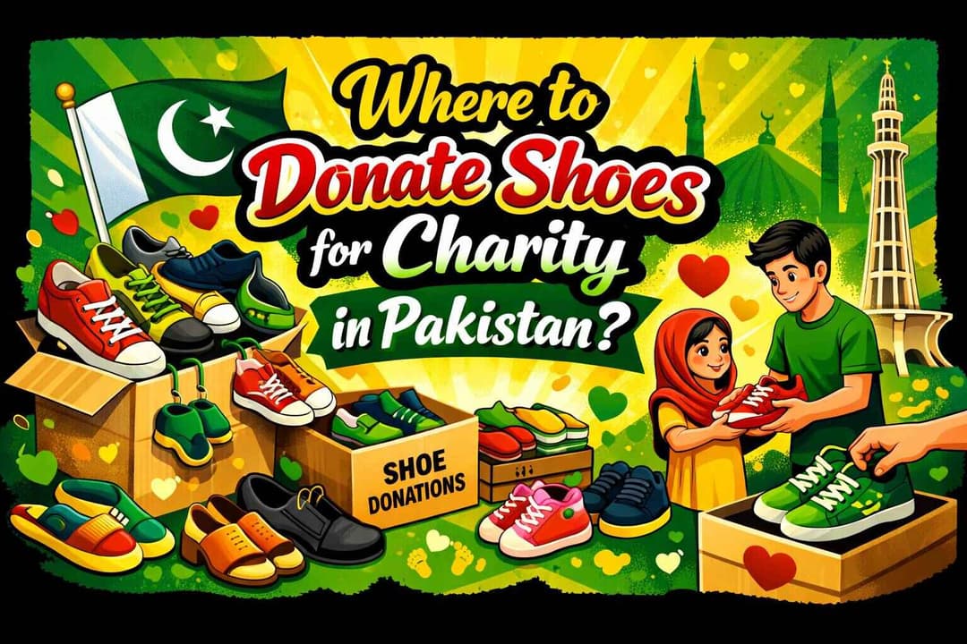 Where to Donate Shoes for Charity in Pakistan?